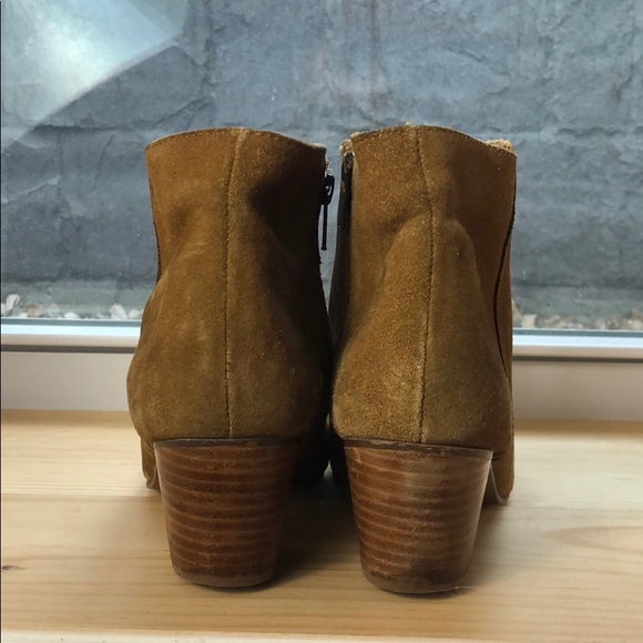 Coconuts by matisse 10 suede booties boots heel - Picture 5 of 8